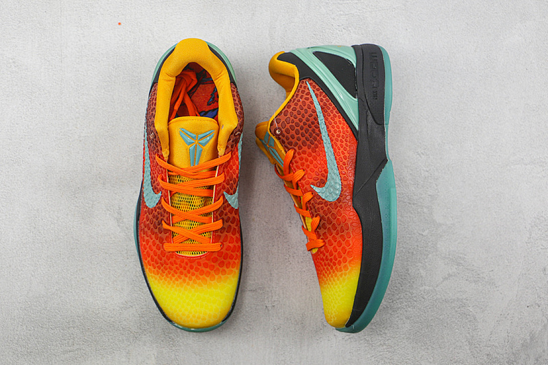 Nike [CW2190-800]-[ZOOM KOBE 6 PROTRO ORANGE COUNTY PEEL/BLACK-CANNON]-[MAN:40-46] - Image 3