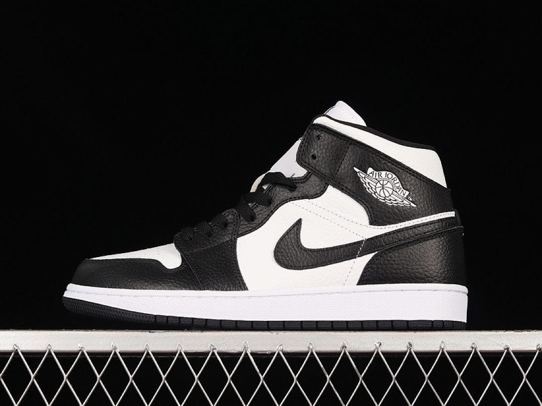 Jordan [DR0501-101]-[AIR JORDAN 1 MID SE HOMAGE WHITE/BLACK/WHITE]-[WOMAN:36-39]-[MAN:40-46], photo 1