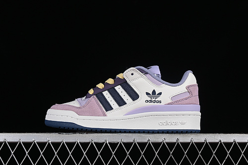 Purple FORUM 84 LOW WHITE/PURPLE/YELLOW · ID6266, photo 1
