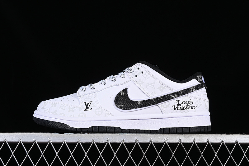 Nike SB DUNK LOW L*V WHITE/BLACK · DD1391-136, photo 1