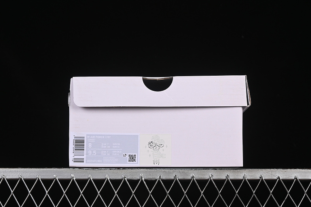 Nike [DO7471-991]-[AIR FORCE 1 07 LOW QUIT SMOKING WHITE/GREY/BLACK]-[WOMAN:36-39]-[MAN:40-45] - Image 12