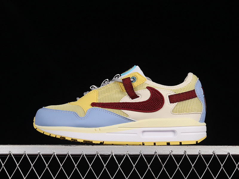 Nike TRAVIS SCOOT X AIR MAX 1 YELLOW/BLUE-RED · DO9392-900, photo 1