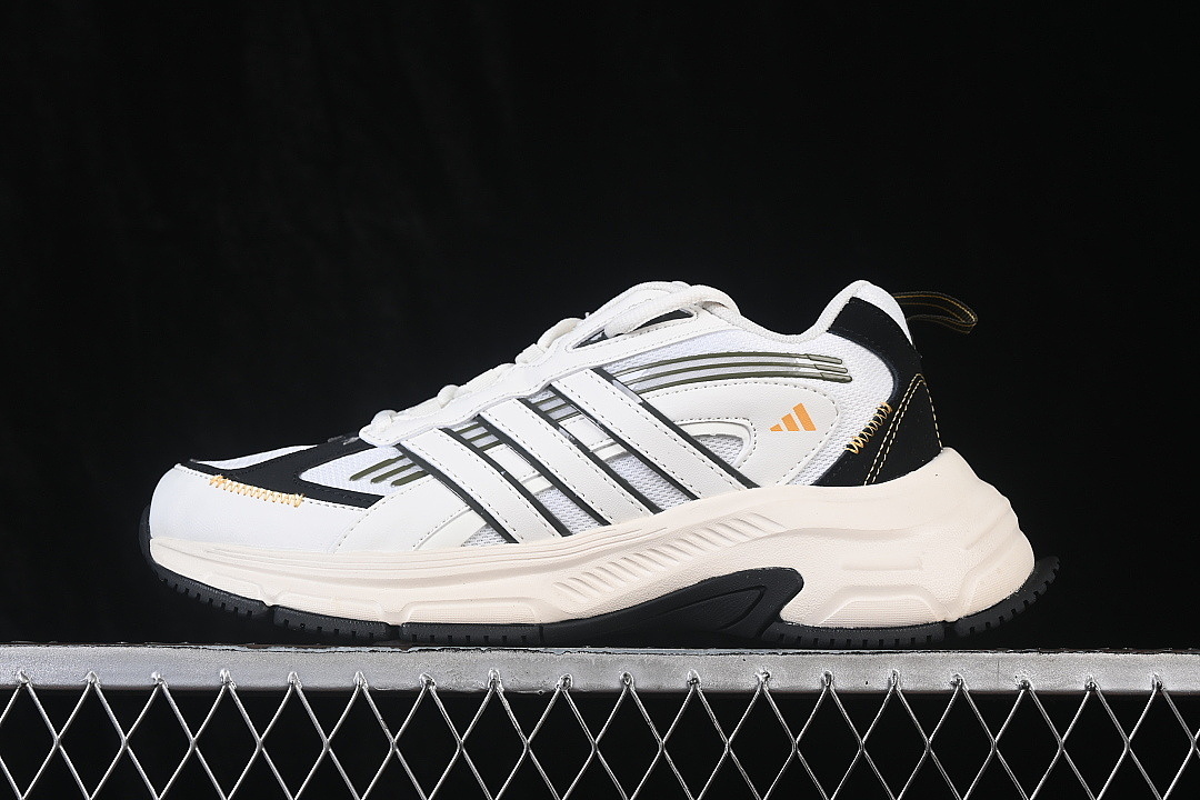 Unbranded [JQ1153]-[FC CLASSIC RETRO CASUAL RUNNING SHOES WHITE/BLACK/WHITE]-[WOMAN:36-39]-[MAN:40-45], photo 1