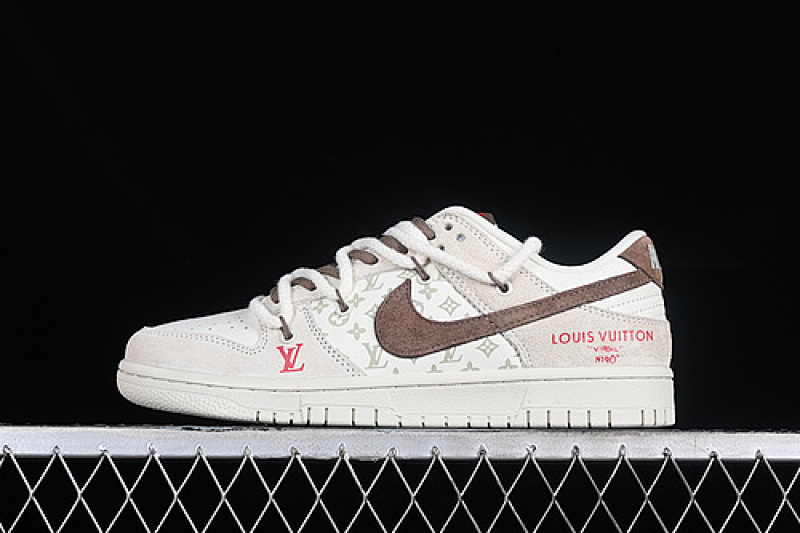 Nike SB DUNK LOW L*V WHITE/BROWN/GREY · FC1688-173, photo 1
