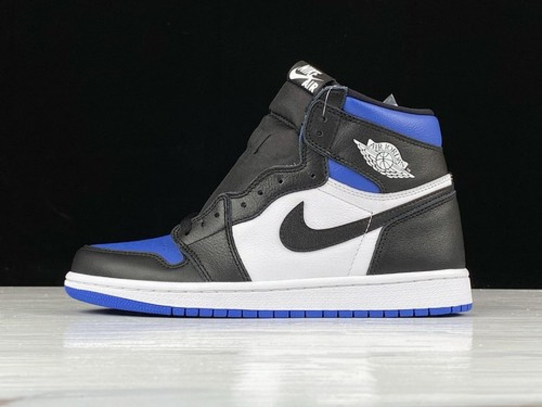 Jordan AIR Jordan 1 HIGH OG BLACK/WHITE-GAME ROYAL-BLACK · 555088-041, photo 1