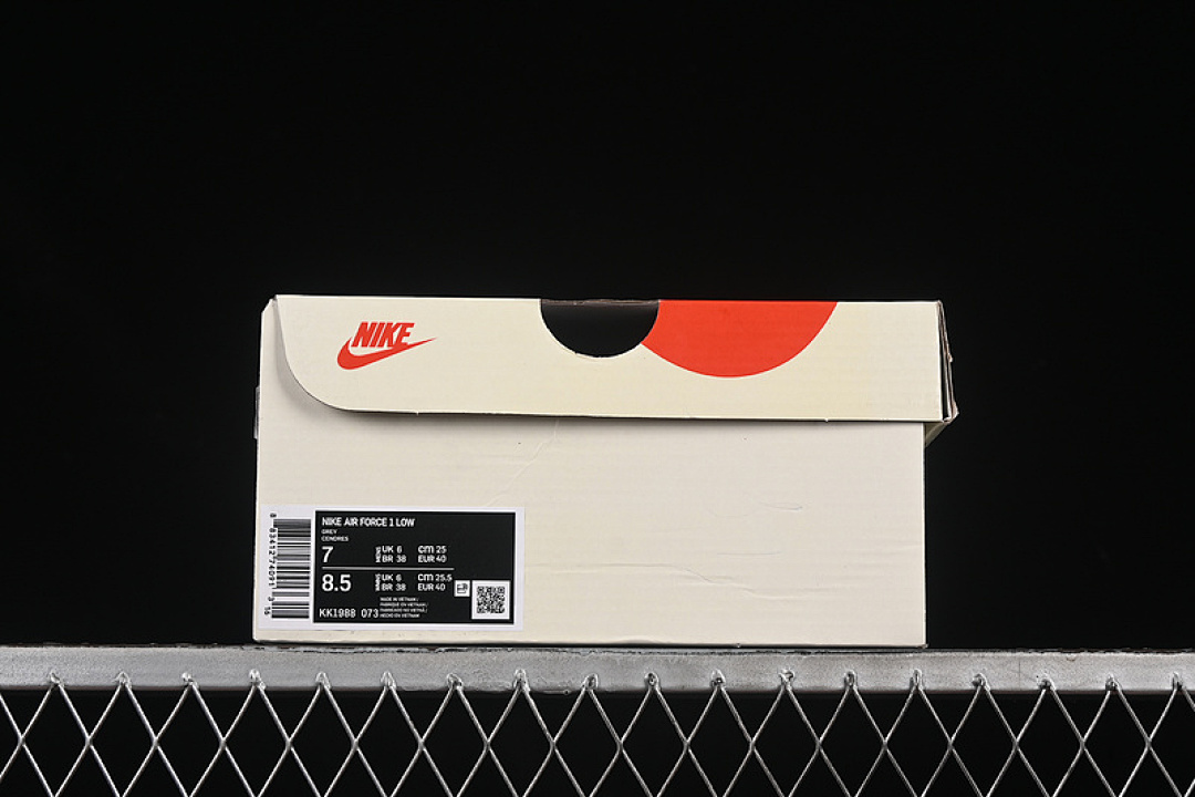 Nike [KK1988-073]-[AIR FORCE 1 07 LOW GREY/BROWN]-[WOMAN:36-39]-[MAN:40-45] - Image 12