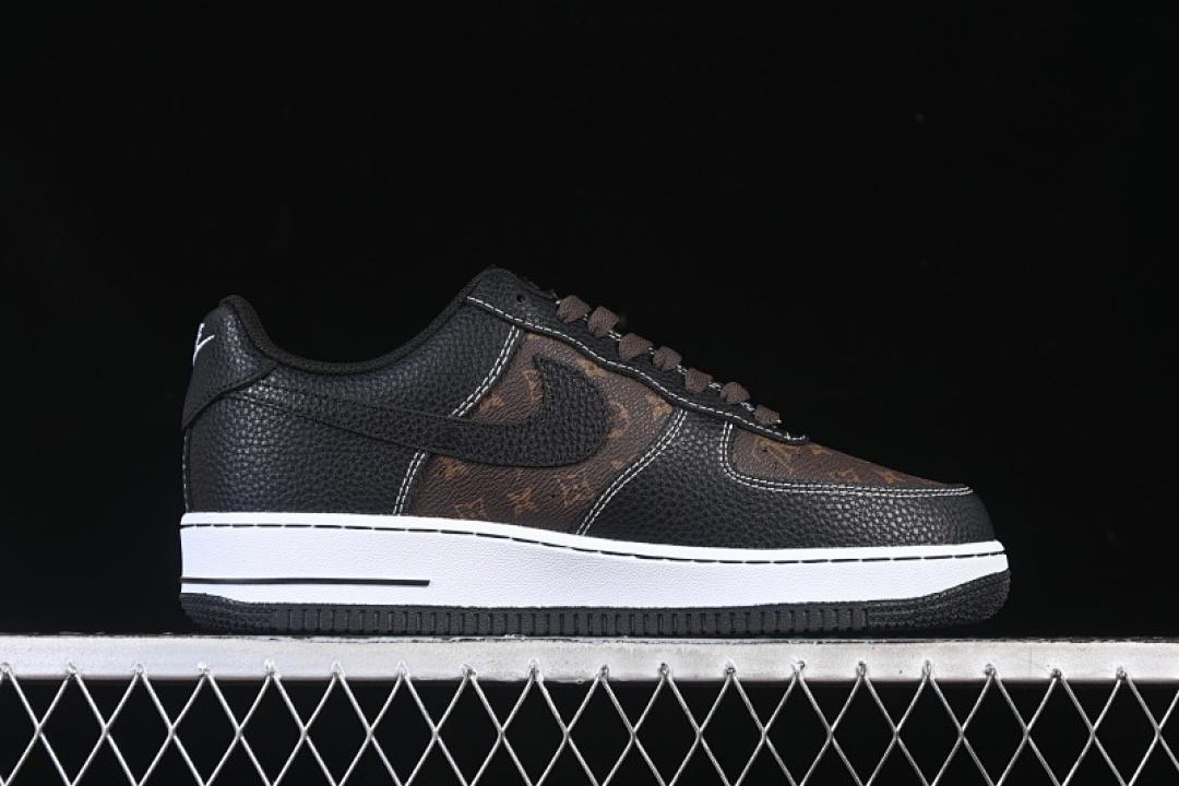 Nike [CZ3986-002]-[AIR FORCE 1 07 LOW LV BLACK/BROWN/WHITE]-[WOMAN:36-39]-[MAN:40-45] - Image 16