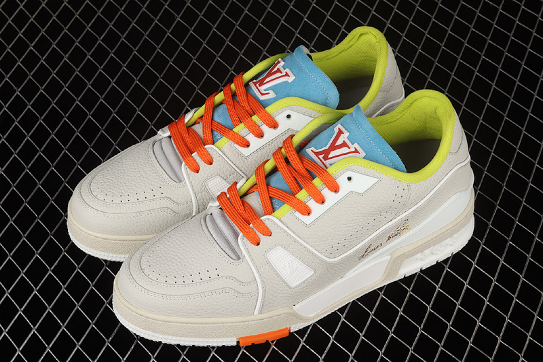 Louis Vuitton [L*V 2021S TRAINER BEIGE/WHITE/MULTI-COLOR]-[MAN:38-45] - Image 11