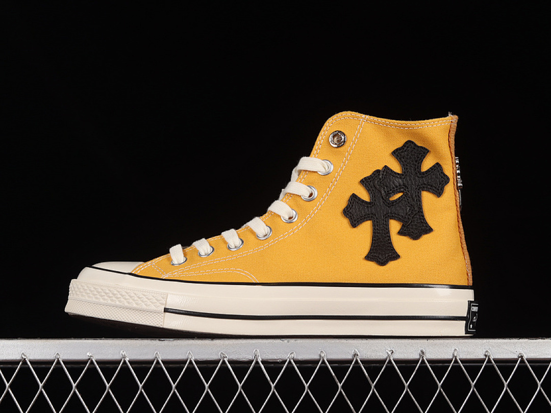 Converse [A88888C]-[CHROME HEARTS X CHUCK TAYLOR ALL-STAR 70S ORANGE/BLACK/WHITE]-[UNSIEX:35-44], photo 1