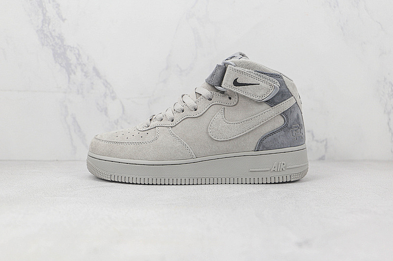 Nike Nike REIGNING CHAMP X AIR FORCE 1 MID CLASSIC DARK GREY/GREY/GREY · 807618-200, photo 1