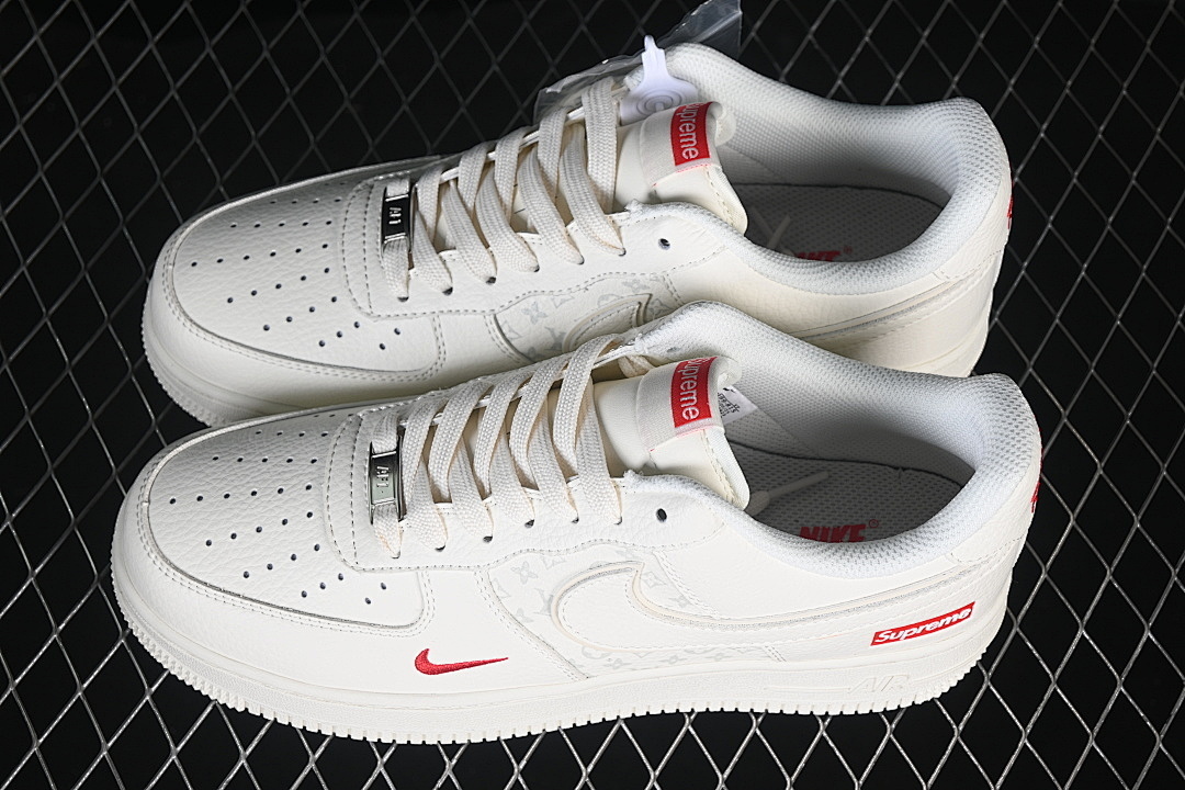 Nike [MM3399-815]-[AIR FORCE 1 07 LOW CASUAL SNEAKERS WHITE/WHITE/WHITE]-[WOMAN:36-39]-[MAN:40-45] - Image 11