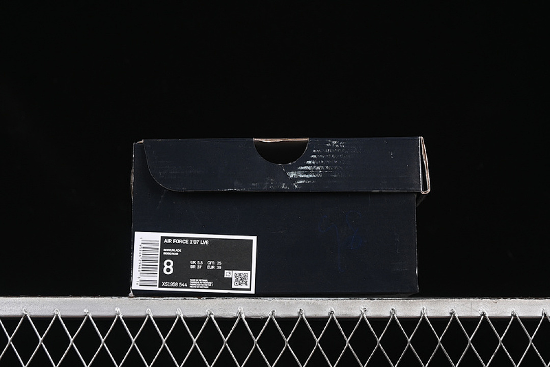 Nike [XS1958-544]-[AIR FORCE 1 07 LOW WHITE/BLACK]-[WOMAN:36-39]-[MAN:40-45] - Image 12