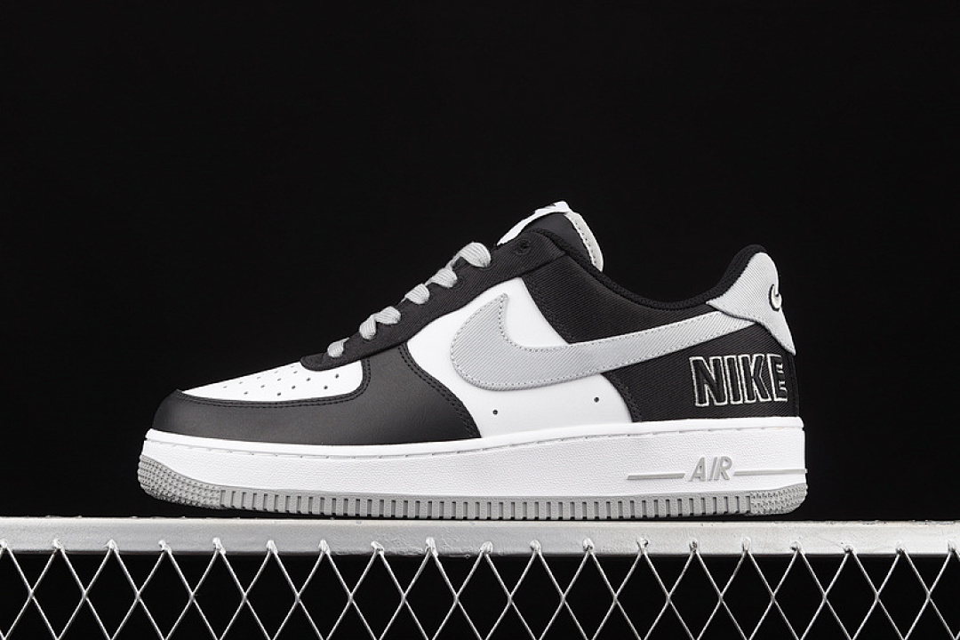 Nike [CT2301-001]-[AIR FORCE 1 LOW 07 LV8 EMB RAIDERS BLACK/FLAT SILVER/WHITE/PINE (GREEN]), photo 1