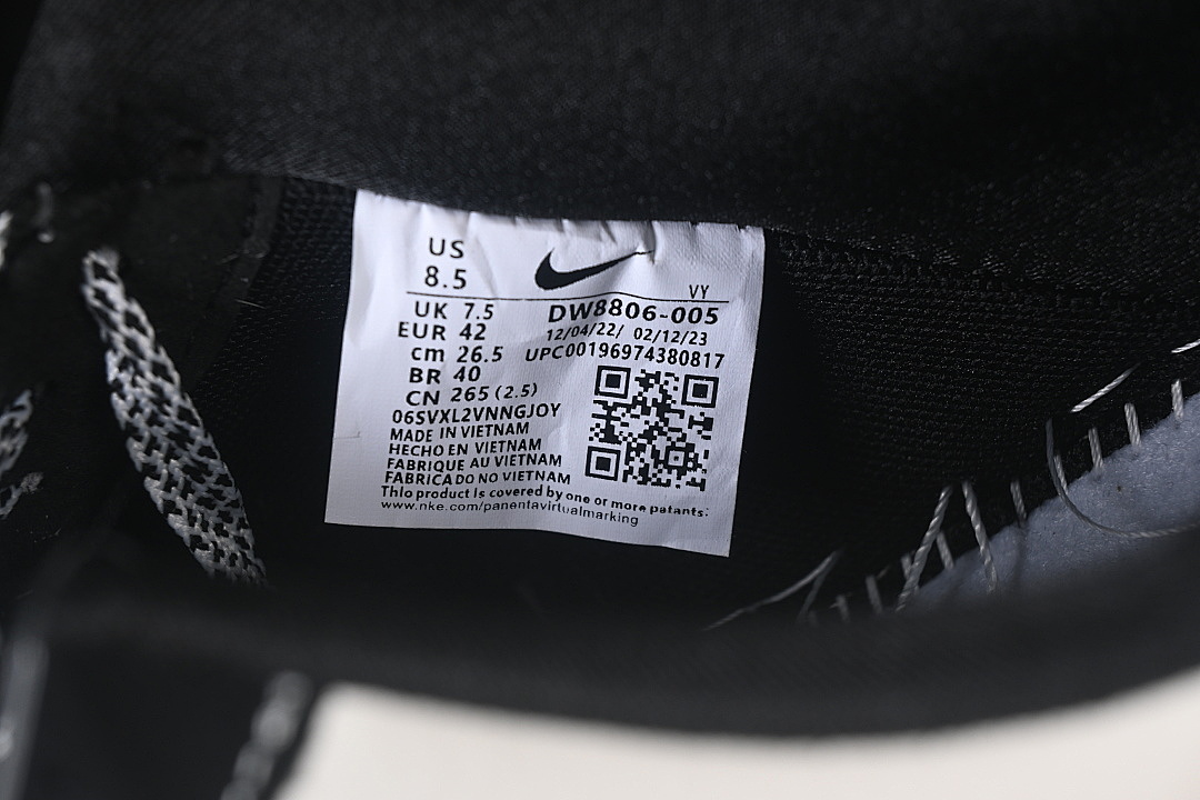 Nike [DW8806-005]-[AIR FORCE 1 07 LOW CASUAL SNEAKERS BEIGE/BLACK/BLUE]-[WOMAN:36-39.5]-[MAN:40-45] - Image 6