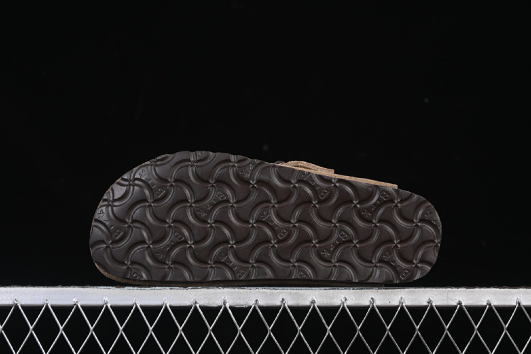 Birkenstock [BIRKENSTOCK AUTUMN AND WINTER FLEECE COLLECTION BROWN/BLACK]-[WOMAN:35-39]-[MAN:40-45] - Image 12