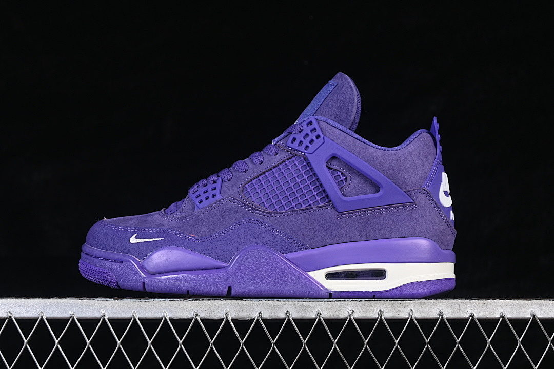 Jordan [HF4340-500]-[AIR JORDAN 4 RETRO PURPLE/WHITE/PURPLE]-[WOMAN:36-39]-[MAN:40-48.5], photo 1
