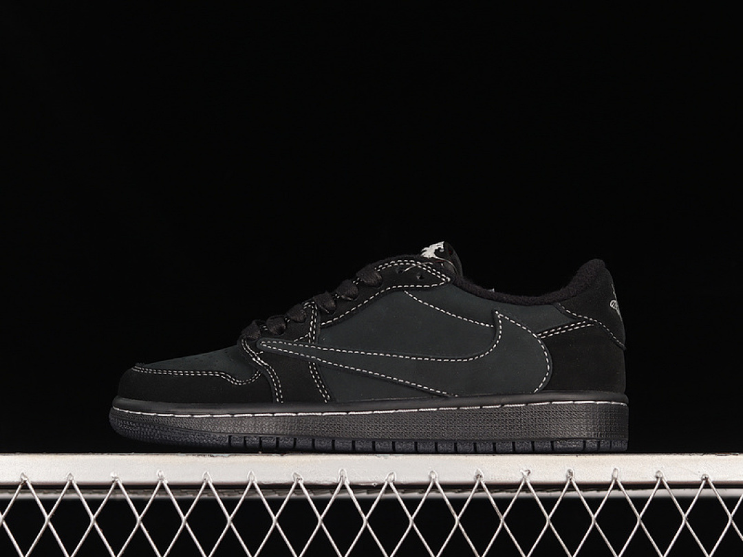 Jordan TRAVIS SCOTT X AIR Jordan 1 LOW OG SP BLACK/PHANTOM · DM7866-001, photo 1
