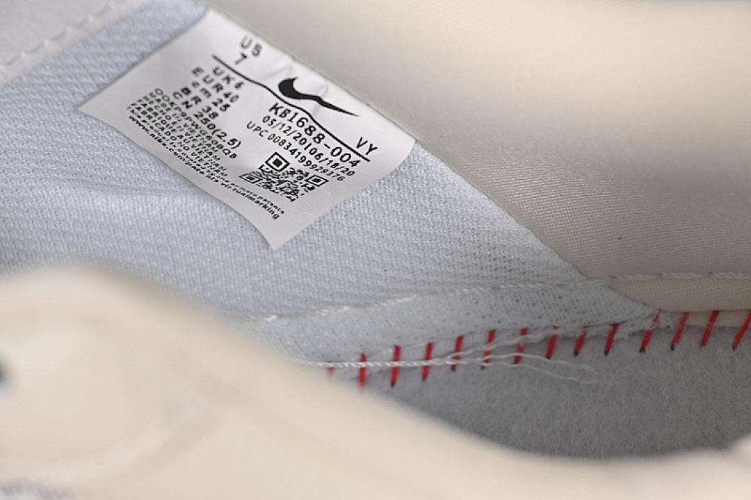 Nike [KJ1688-004]-[AIR FORCE 1 07 LOW OFF-WHITE WHITE/GREY]-[WOMAN:36-39]-[MAN:40-45] - Image 6