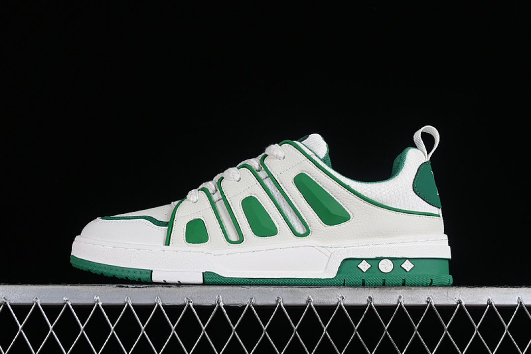 Louis Vuitton [LOUIS VUITTON SNEAKER LOW WHITE/GREEN]-[MAN:38-44] - Image 3