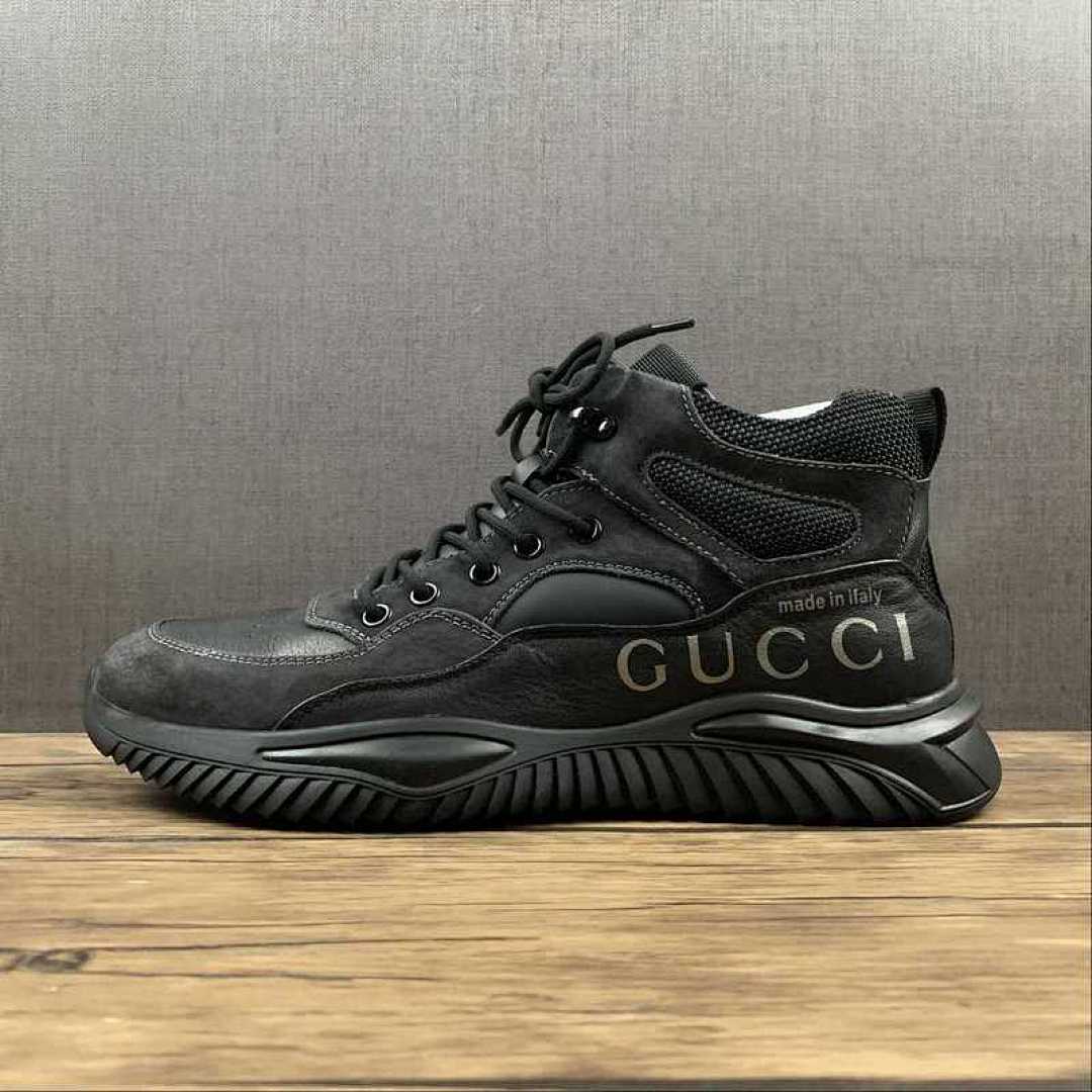 Gucci Gucci [ ORIGINAL BOOTS BLACK/BLACK/BLACK]-[UNISEX:38-44], photo 1