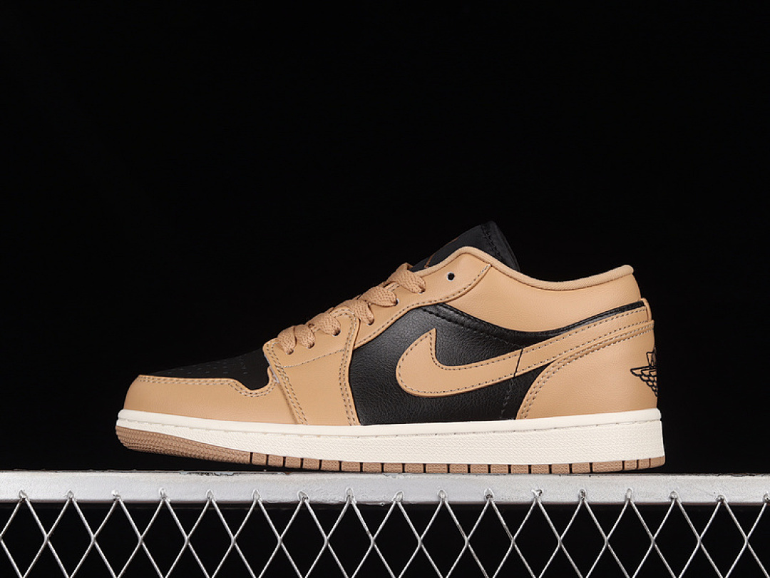 Jordan [DV0774-201]-[AIR JORDAN 1 LOW DESERT/BLACK/SAIL]-[WOMAN:36-39]-[MAN:40-46], photo 1