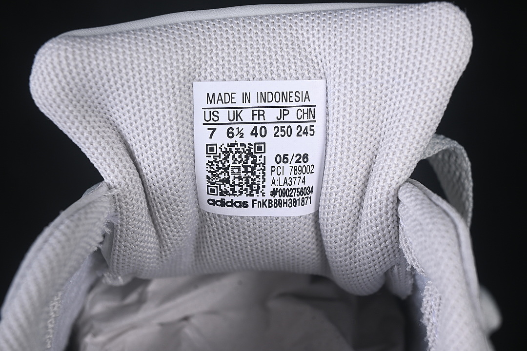 Unbranded [LA3774]-[SUPERSTAR II SHELL TOE CASUAL SNEAKERS LIGHT GRAY/GREY]-[WOMAN:35-39]-[MAN:40-45] - Image 5