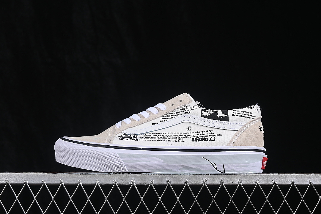 Unbranded [VN00056239]-[OLD SKOOL LOW TOP CASUAL SKATE SHOES LIGHT GRAY/WHITE]-[WOMAN:35-39]-[MAN:40-44], photo 1