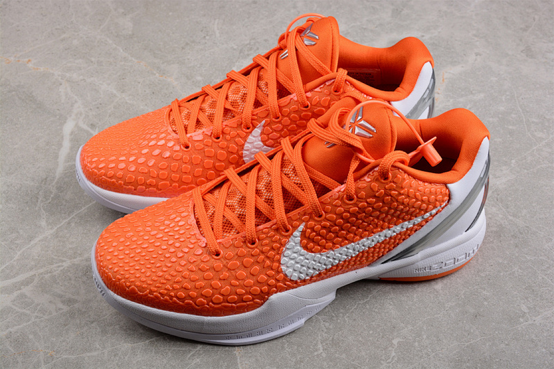 Nike [454142-800]-[ZOOM KOBE VI PROTRO ORANGE/WHITE/GREY]-[MAN:41-46] - Image 10