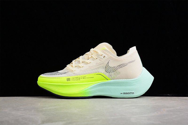 ZOOMX VAPORFLY NEXT% 2 COCONUT MILK/GREEN/BLUE · DV9428-100, photo 1