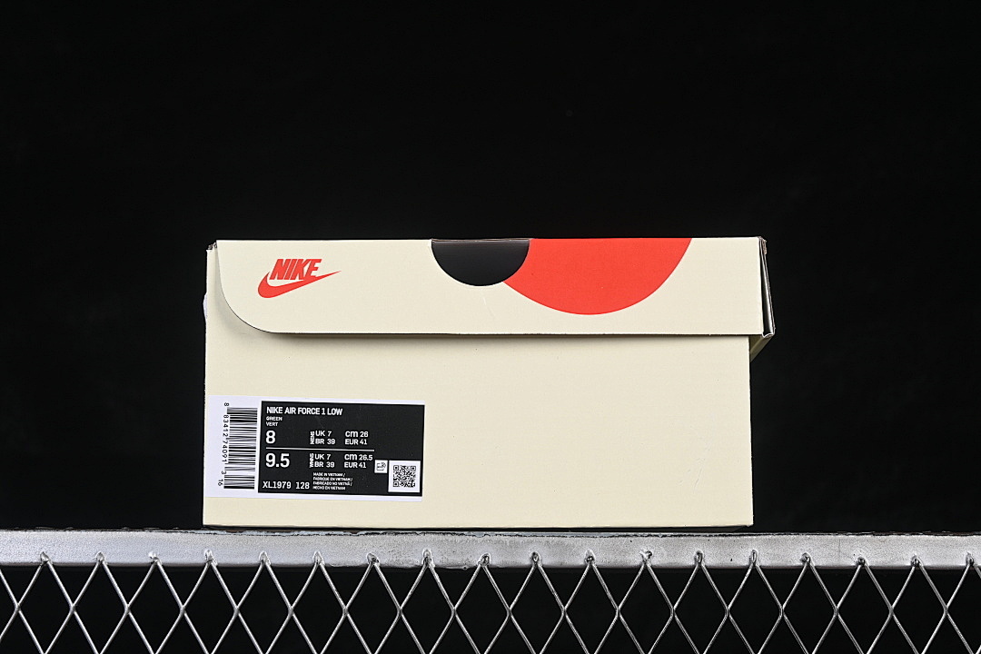Nike [XL1979-128]-[AIR FORCE 1 07 LOW WHITE/BLACK]-[WOMAN:36-39]-[MAN:40-45] - Image 12