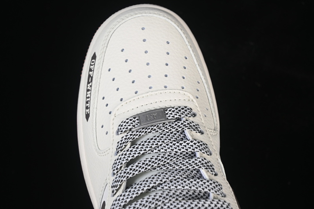Nike [QW5836-027]-[AIR FORCE 1 07 LOW CASUAL SNEAKERS BLACK/WHITE]-[WOMAN:36-39]-[MAN:40-45] - Image 9