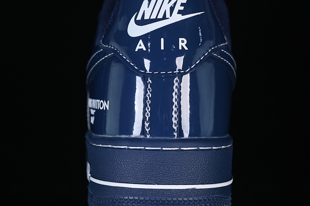 Nike [NH0601-524]-[AIR FORCE 1 07 LOW CASUAL SNEAKERS NAVY BLUE/NAVY BLUE]-[WOMAN:36-39]-[MAN:40-45] - Image 7