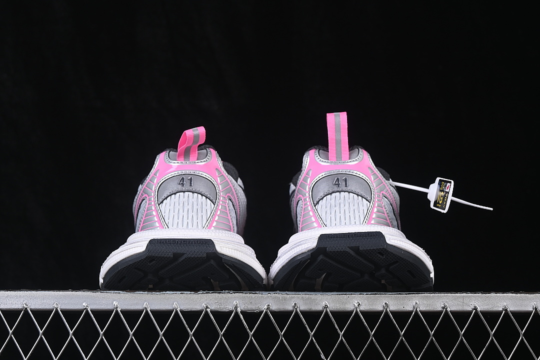 Balenciaga [W3XTS1511]-[PHANTOM SNEAKER TRENDY RUNNING SHOES LIGHT PINK/SILVER]-[WOMAN:35-39]-[MAN:40-46] - Image 13