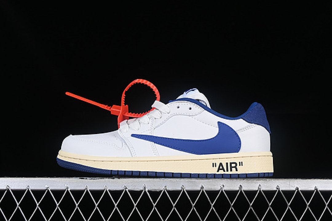 Jordan TRAVIS SCOTT AIR Jordan 1 LOW OG WHITE/BLUE · DH7890-111, photo 1