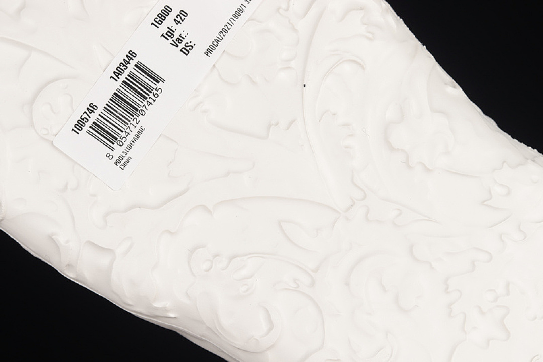 Versace [1GB00]-[VER*SACE MEDUSA DIMENSION SLIPPERS WHITE/WHITE/WHITE]-[WOMAN:36-39]-[MAN:40-45] - Image 3
