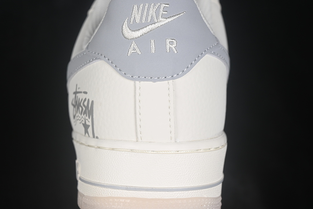 Nike [DD1982-355]-[AIR FORCE 1 07 LOW CASUAL SNEAKERS LIGHT GRAY/WHITE]-[WOMAN:36-39]-[MAN:40-45] - Image 6