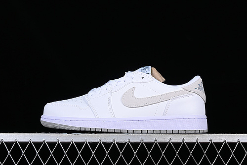 Jordan AIR Jordan 1 LOW OG SHATTERED BACKBOARD WHITE/GREY/PURPLE · CZ0790-100, photo 1