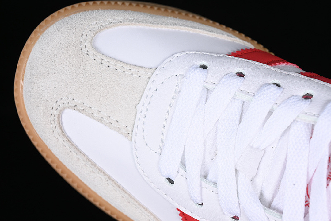 Adidas [IE1376]-[SAMBA XLG WHITE/RED/BROWN]-[WOMAN:36-39]-[MAN:40-45] - Image 10