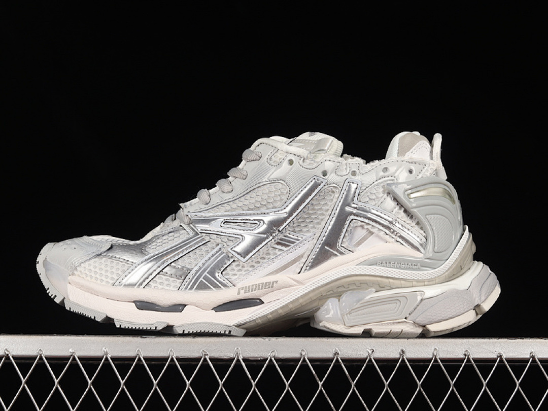 Unbranded [W3CBL8100]-[ZG BA*LEN*CIAGA X-PANDER SNEAKERS WHITE/WHITE/SILVER]-[WOMAN:35-39]-[MAN:40-46], photo 1