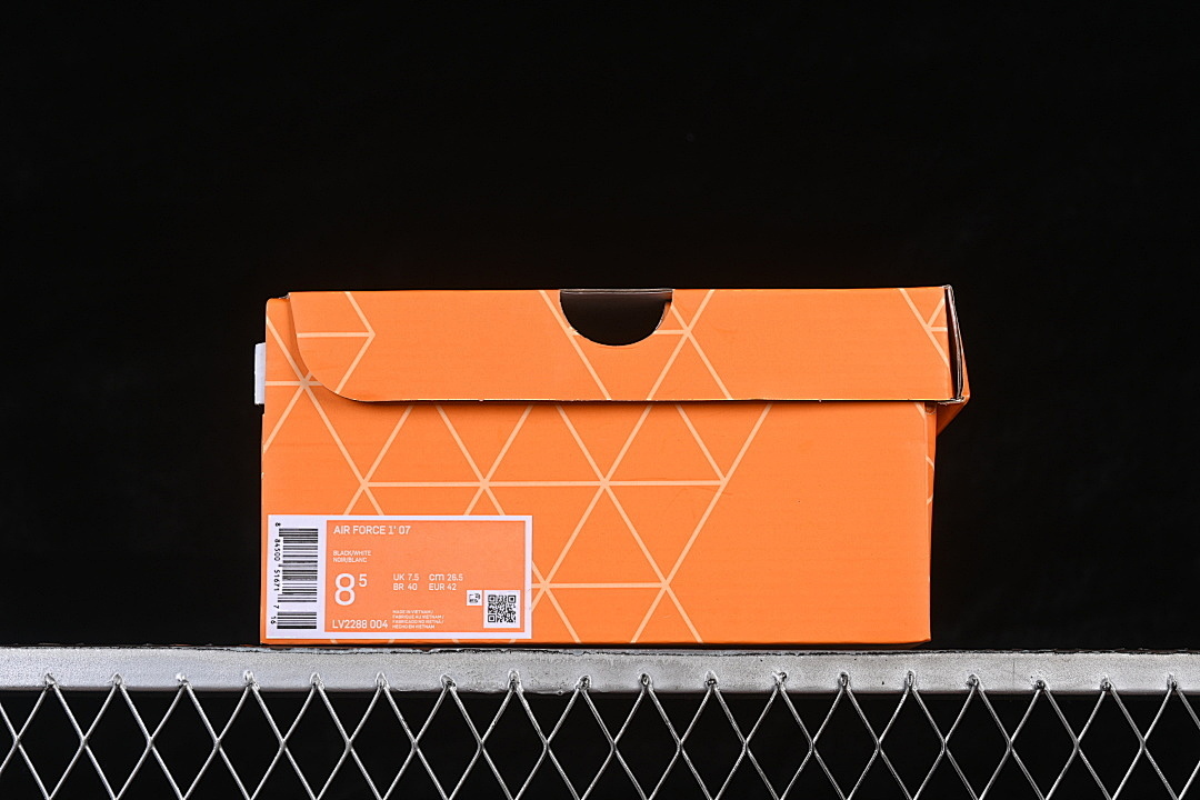 Nike [LV2288-004]-[AIR FORCE 1 07 LOW CASUAL SNEAKERS WHITE/BLACK]-[WOMAN:36-39]-[MAN:40-45] - Image 12