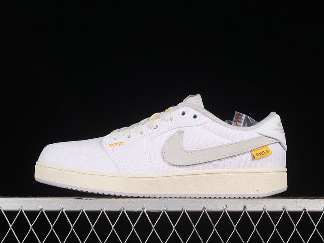 Jordan [DO8912-101]-[AIR JORDAN 1 LOW WHITE/SAIL/UNIVERSITY GOLD/NEUTRAL GREY]-[UNISEX:36-46], photo 1