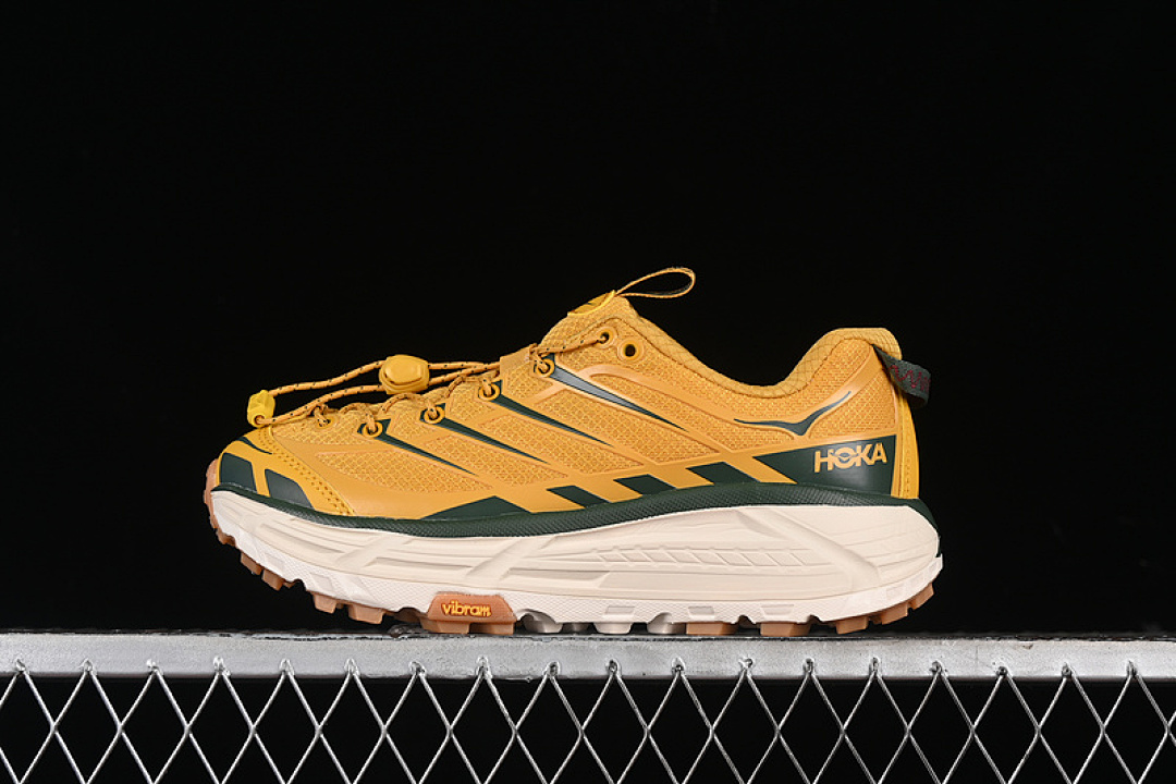 Hoka [1141572 GLW]-[HOKA MAFATE THREE 2 YELLOW/GREEN/GREY]-[WOMAN:36-39]-[MAN:40-45] - Image 2