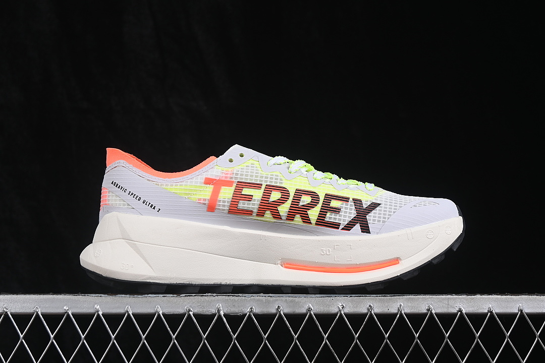 Unbranded [JR9110]-[TERREX AGRAVIC SPEED ULTRA 2 RUNNING SHOES BLACK/GREY/ORANGE]-[MAN:40-45] - Image 15