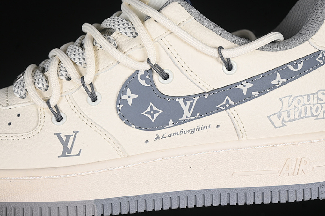 Nike [DM6868-065]-[AIR FORCE 1 07 LOW LV WHITE/GREY]-[WOMAN:36-39]-[MAN:40-45] - Image 8