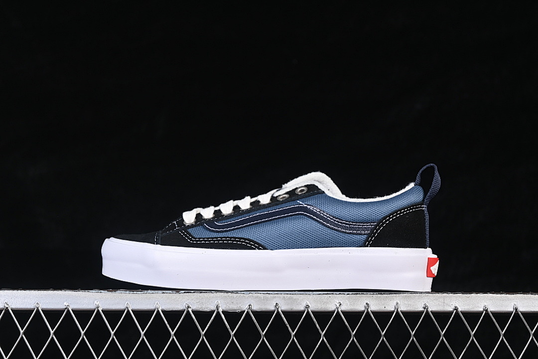Unbranded [VN000D5RHT3]-[HIGH END LOW TOP CASUAL SNEAKERS BLACK/WHITE/BLUE]-[WOMAN:35-39]-[MAN:40-44], photo 1
