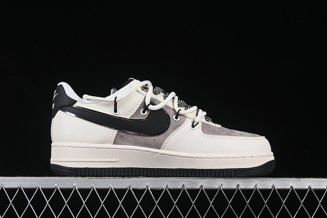 Nike [SJ1198-109]-[AIR FORCE 1 07 LOW WHITE/GREY/BLACK]-[WOMAN:36-39]-[MAN:40-45] - Image 16