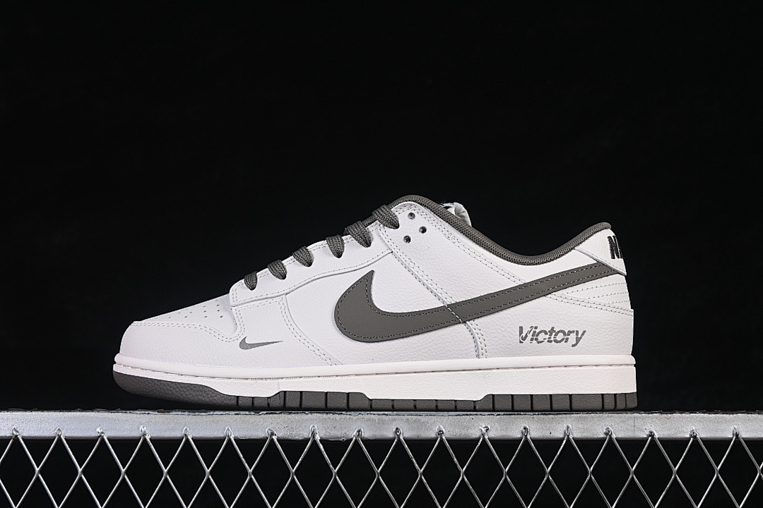 Unbranded [WG0716-153]-[SB DUNK LOW LOW-TOP CASUAL SKATE SHOES WHITE/GREY]-[MAN:40-46], photo 1