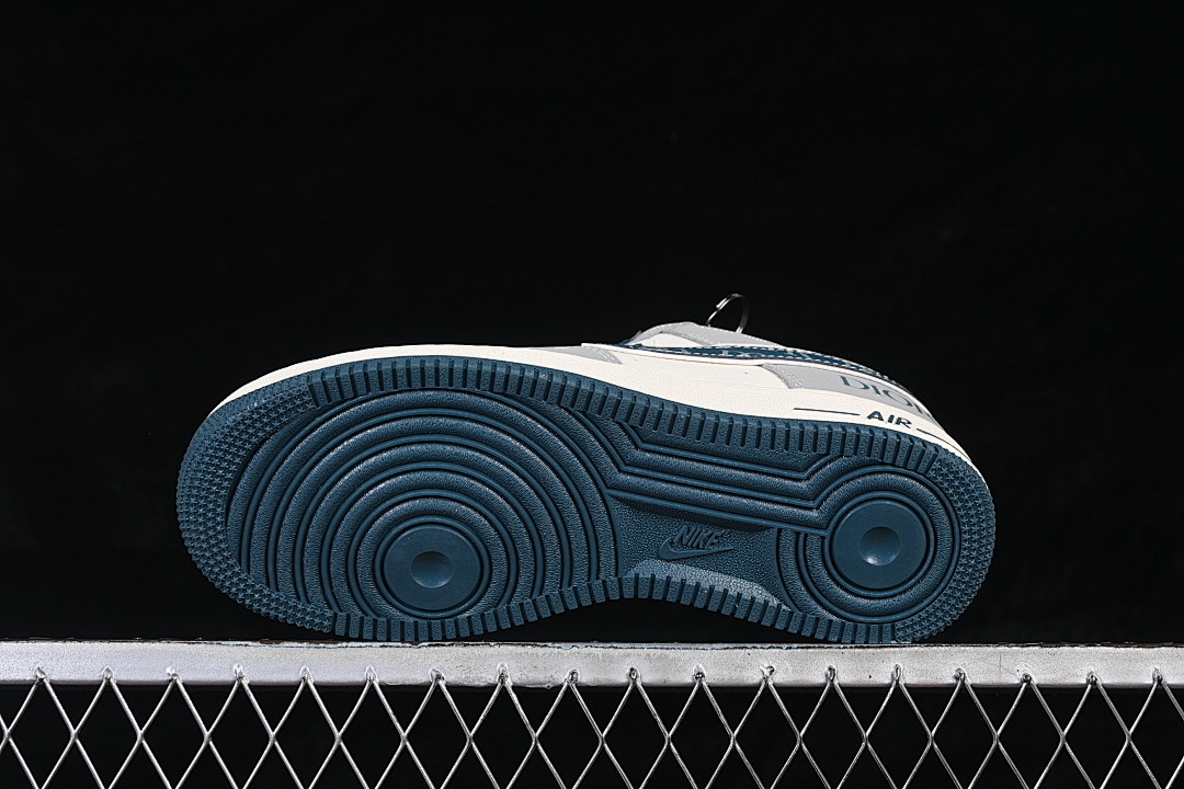 Nike [DD1928-313]-[AIR FORCE 1 07 LOW WHITE/GREY/BLUE]-[WOMAN:36-39]-[MAN:40-45] - Image 15