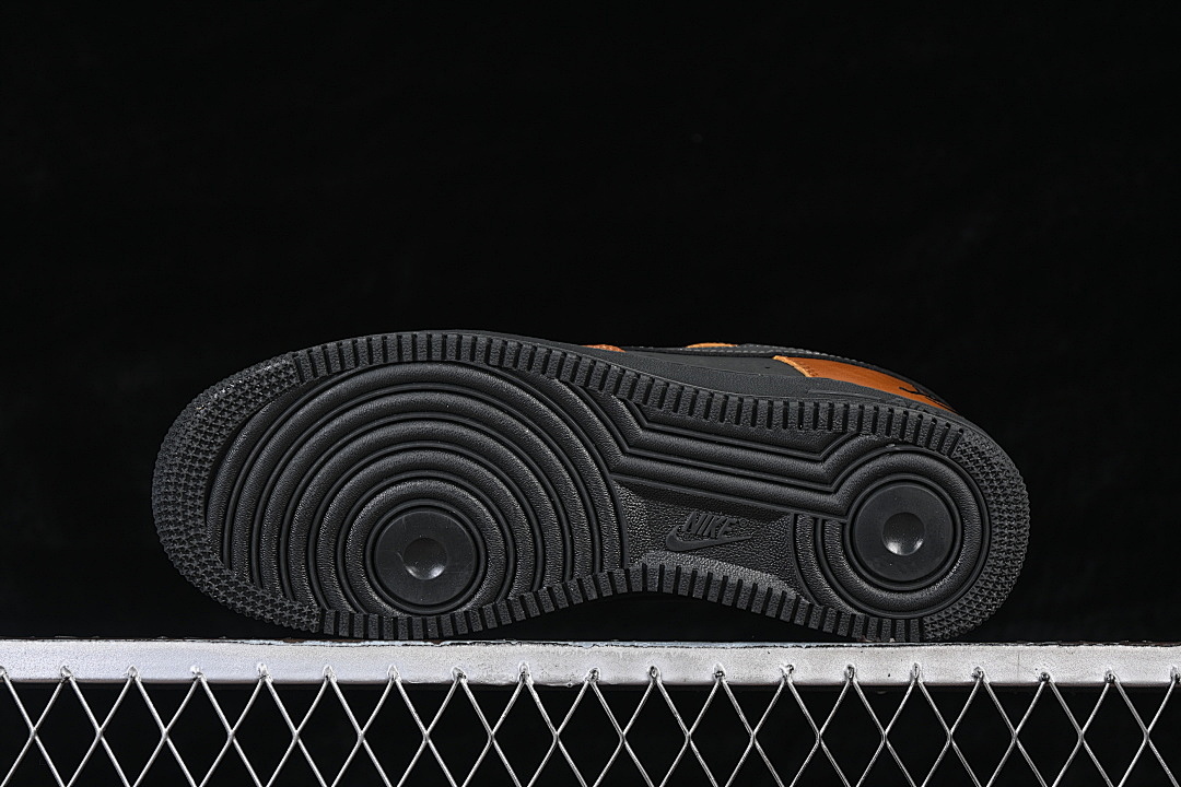 Nike [XY9025-009]-[AIR FORCE 1 07 LOW LOW-TOP CASUAL SNEAKERS BLACK/BROWN]-[WOMAN:36-39]-[MAN:40-45] - Image 15