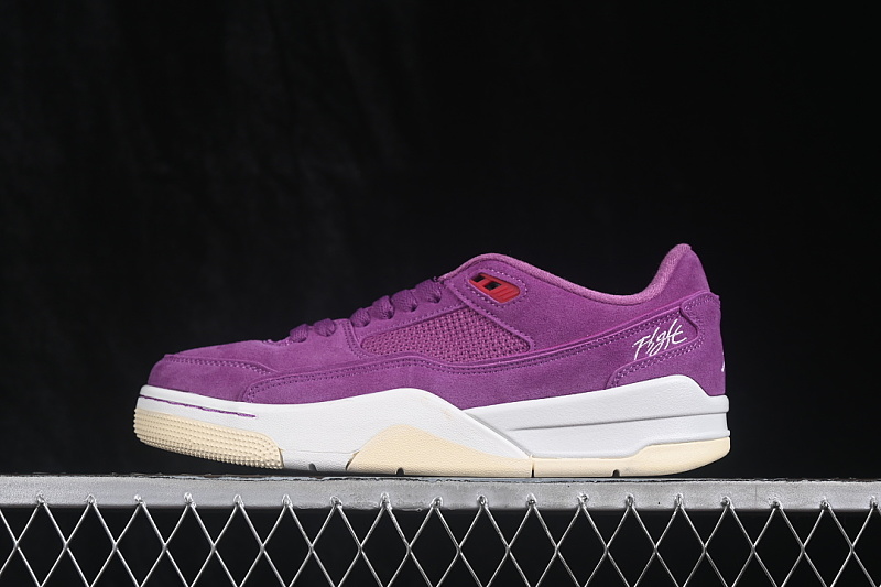 Jordan AIR Jordan FLIGHT COURT SPORTS SNEAKERS PURPLE/WHITE · HF3255-500, photo 1
